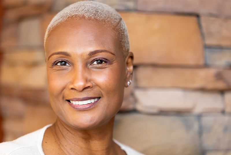 Dr. Vanstrom's Patient Tre smiling.